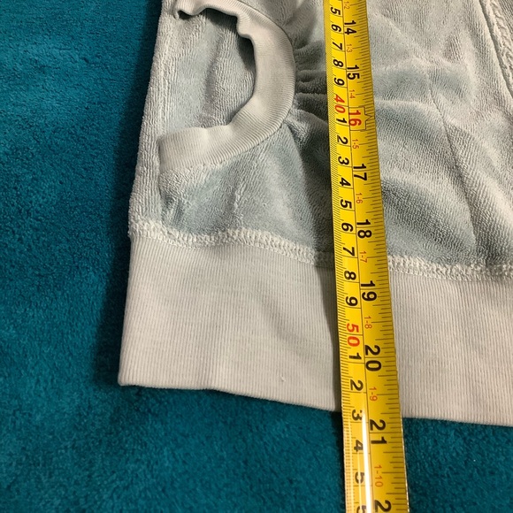 Juicy Couture Y2K Terry Shorts 32 x 18 Zip Up Hoodie Set - Picture 4 of 13